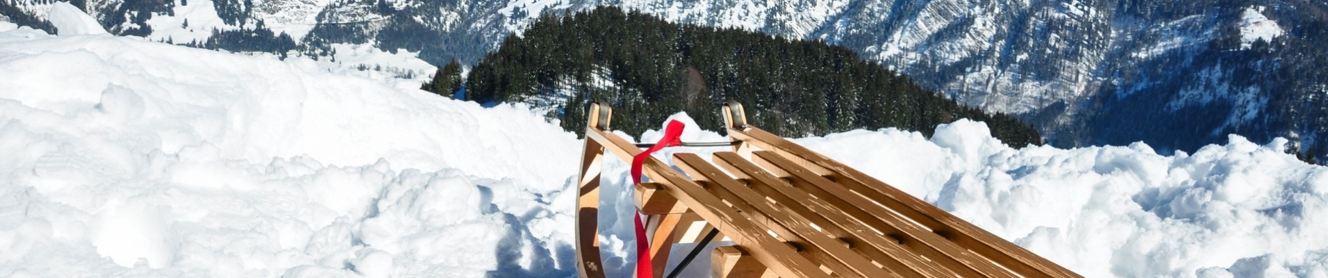 luge-bois-dans-neige-montagnes-canada