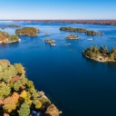 archipel des Mille Iles sur le St Laurent en Ontario