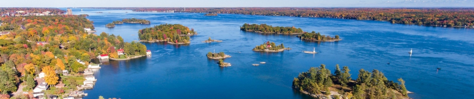 archipel des Mille Iles sur le St Laurent en Ontario