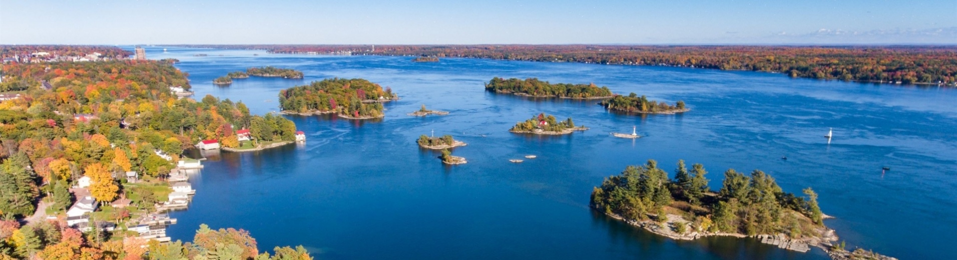 archipel des Mille Iles sur le St Laurent en Ontario